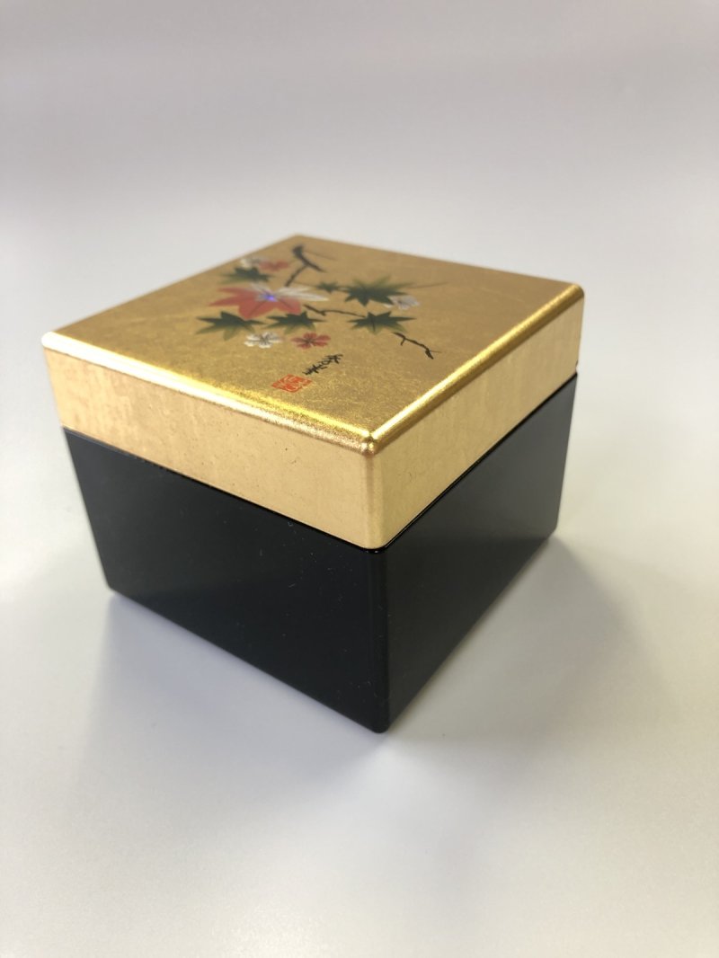 画像3: 金銀箔工芸 花いちもんめ 鏡付ピアスBOX