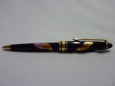 画像2: 高級加賀蒔絵　華かすみ　漆芸ボールペン