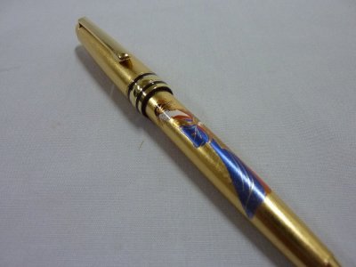画像2: 金箔工芸　美人画　漆芸ボールペン